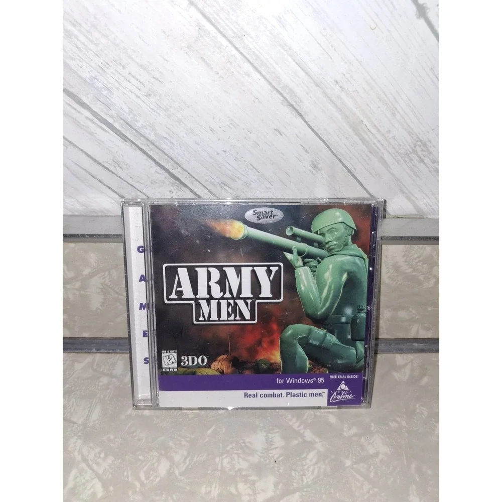 Army Men (PC, 3DO Company, 1999) WINDOWS 95 CD-ROM Excellent Condition
